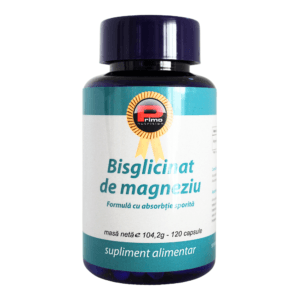 Magneziu Glicinat, 133 mg, 120 capsule