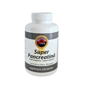 Pancreatina Vegetala, 550 mg, 90 capsule