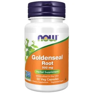 Goldenseal Root (Antibiotic Natural), 500 mg, Now Foods