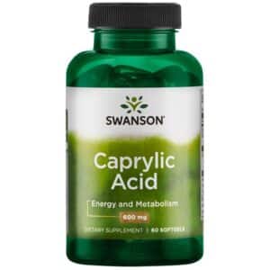 Acid Caprilic, 600 mg, 60 capsule, Swanson