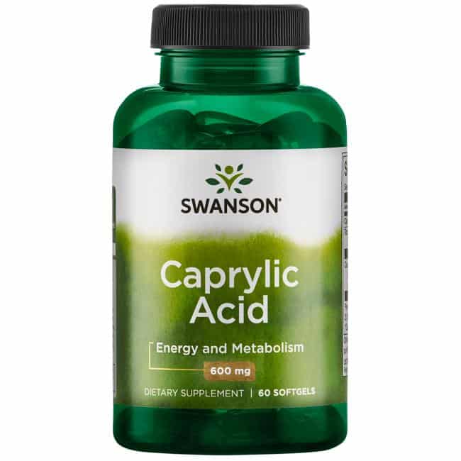 Acid Caprilic 600 mg, 60 capsule – Swanson herbacom