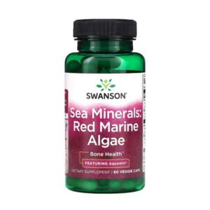 Alga Rosie Calcaroasa, Sea Minerals (Pentru Osteoporoza), 60 capsule