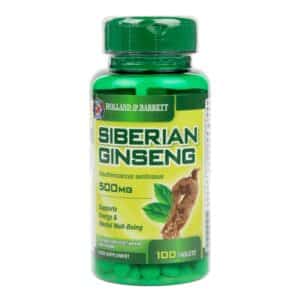 Ginseng Siberian (Eleuthero), 500 mg, 100 tab...