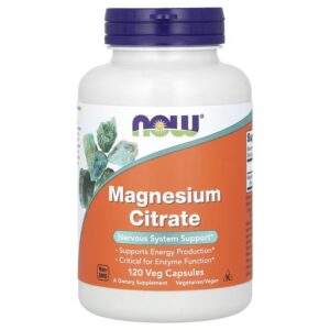 Magneziu Citrat, 400 mg, 120 capsule