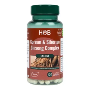 Ginseng Corean si Siberian Extract, 120 capsule