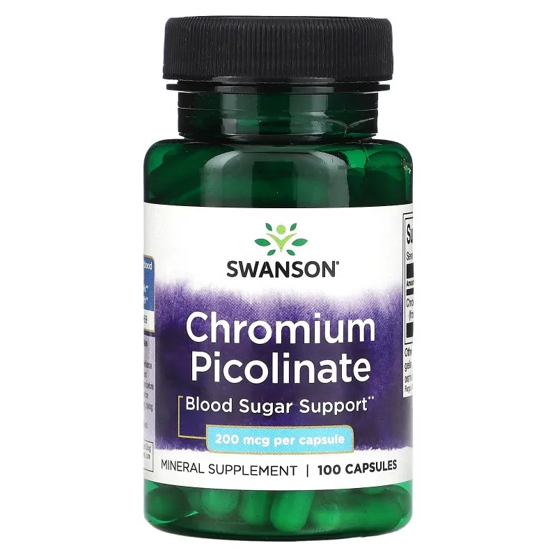 Crom picolinat 200 mcg 100 capsule Swanson