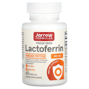 Lactoferina (Apolactoferrin), 250 mg, 60 capsule