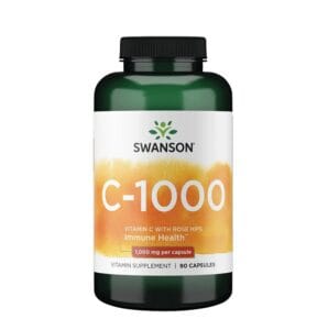 Vitamina C cu măceșe, 1000 mg, 90 capsule