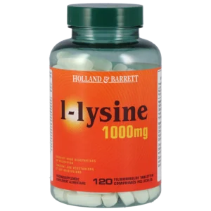 L-Lizina (L-Lysine), 1000 mg, 120 capsule