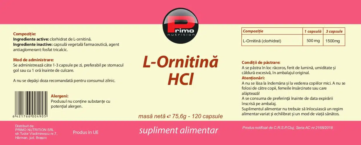 L-Ornitina HCl