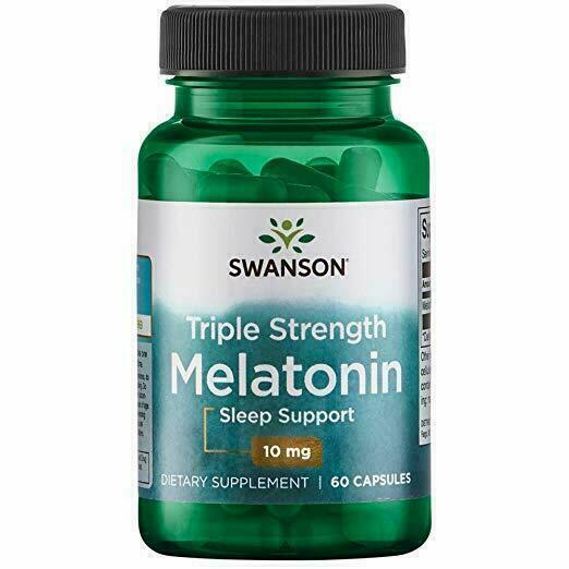 Melatonina 10 mg, 60 capsule – Swanson