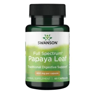 Frunze de Papaya, 400 mg, 60 capsule