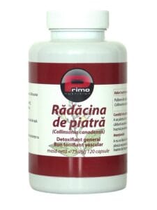 Radacina de Piatra (Collinsonia), 500 mg, 120 capsule