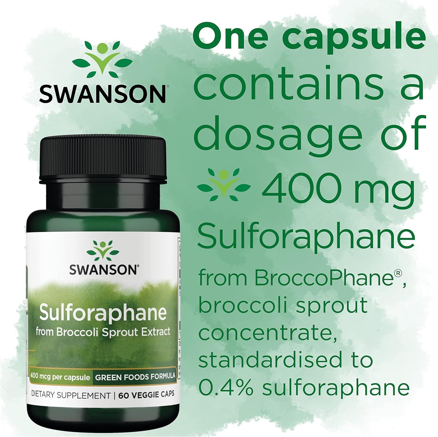 Sulforaphane from Broccoli Sprout Extract eticheta reclama