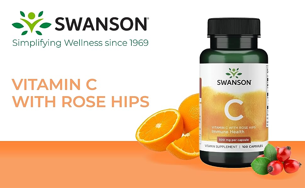 Vitamina C Swanson reclama cu macese