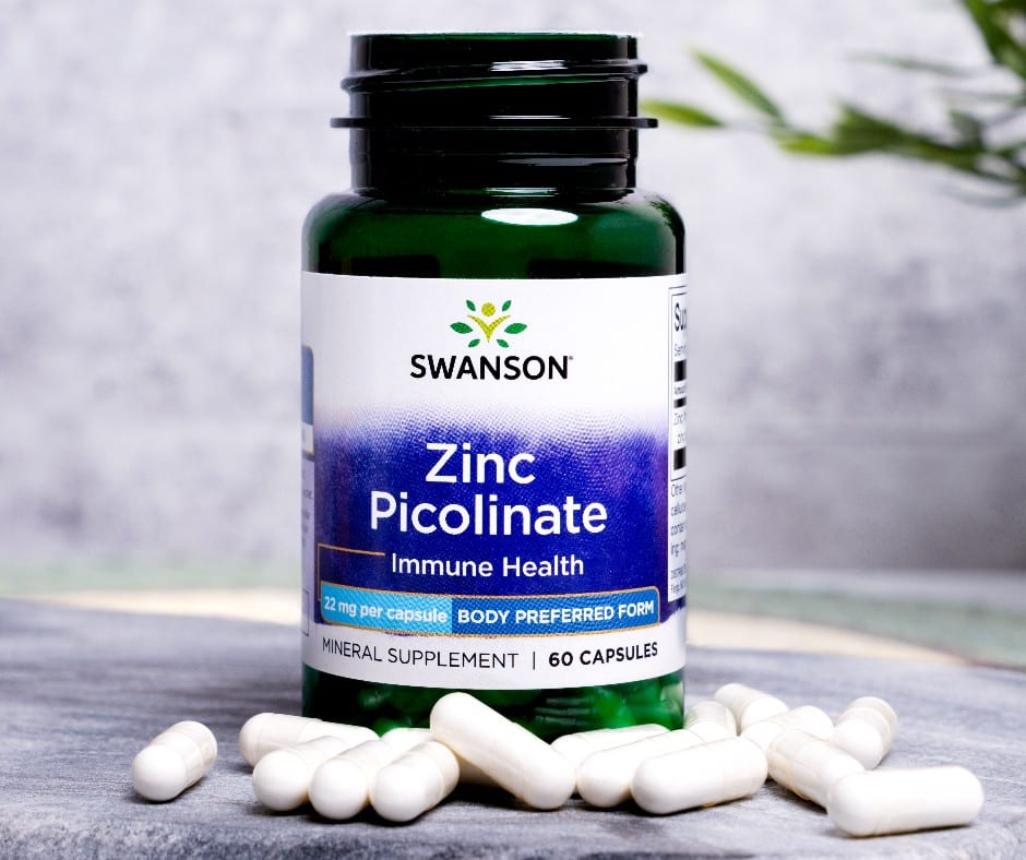 Zinc Picolinat, 22 mg, 60 capsule - Swanson