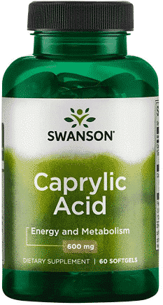 Acid Caprilic, 600 mg, 60 capsu...
