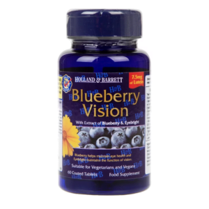Extract Afine (Bluebery Vision), 60 tablete, Holland & Barrett