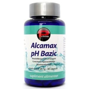 Alcamax – Ph Bazic (Complex pentru Echilibrul Acido-Bazic), 90 capsule – Primo Nutrition
