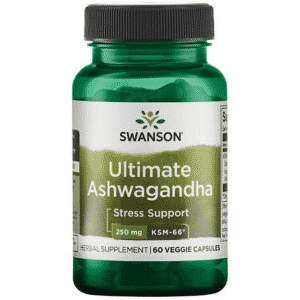 Extract de Ashwagandha Ecologica KSM-66, 250 mg, Swanson