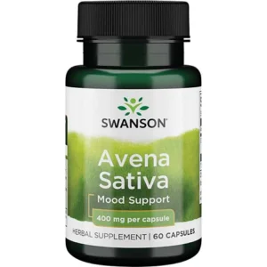 Iarba de Ovaz Verde (Avena Sativa), 400 mg, 60 capsule