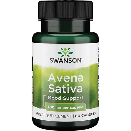 avena sativa iarba verde de ovaz capsule pastile swanson