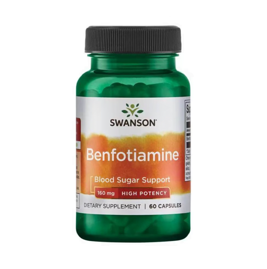 benfotiamina benfotiamine swanson 160 mg capsule