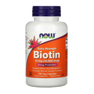 Vitamina B7 – Biotina 10 mg, 120 capsule – Now Foods