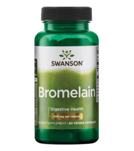 Bromelaina, 500 mg, 60 capsule