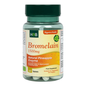 Bromelaina, 1500 mg, 60 tablete