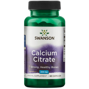 Calciu Citrat, 200 mg, Swanson