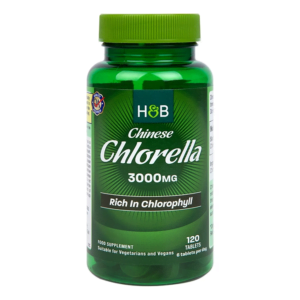 Chlorella Bio Ecologica, 3000 mg, 120 tablete, H&B
