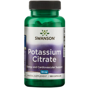 Potasiu Citrat, 99 mg, 120 capsule