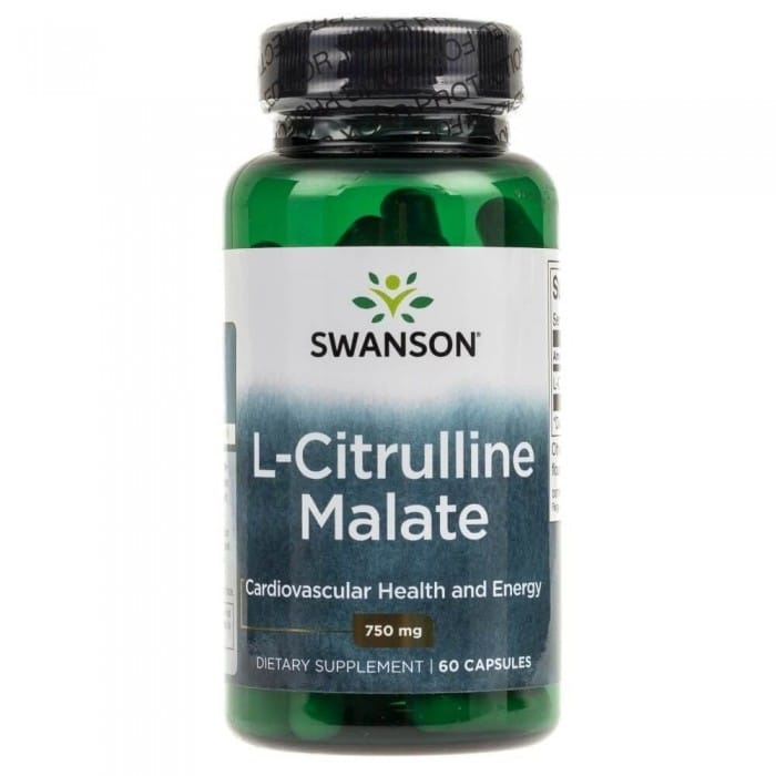 L citrulina Malat 750 mg/capsula, 60 capsule, Swanson