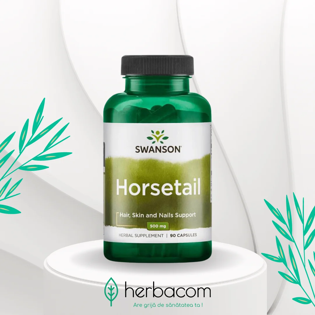 coada calului horsetail 500 mg swanson capsule pastile