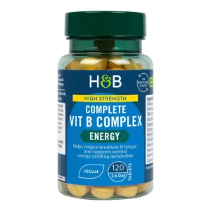 Complex de Vitamine B, 120 tablete – Holland & Barrett