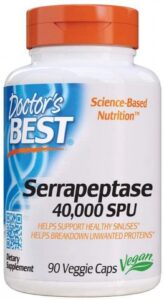 Serapeptaza (Serrapeptase) 40 000 UI, 90 capsule, Doctor’s Best