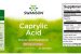 Acid Caprilic, 600 mg, 60 capsule - Swanson