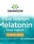 melatonina 10 mg 60 capsule swanson eticheta