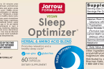sleep optimizer jarrow formulas supliment insomnie prospect