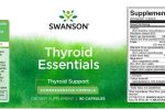 thyroid essentials swanson 90 capsule tratament naturist tiroida esential herbacom
