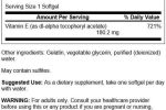 vitamina E-400 400 IU 60 capsule swanson ingrediente