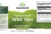 wild yam Ignama Salbatica 400 mg 60 capsule swanson eticheta