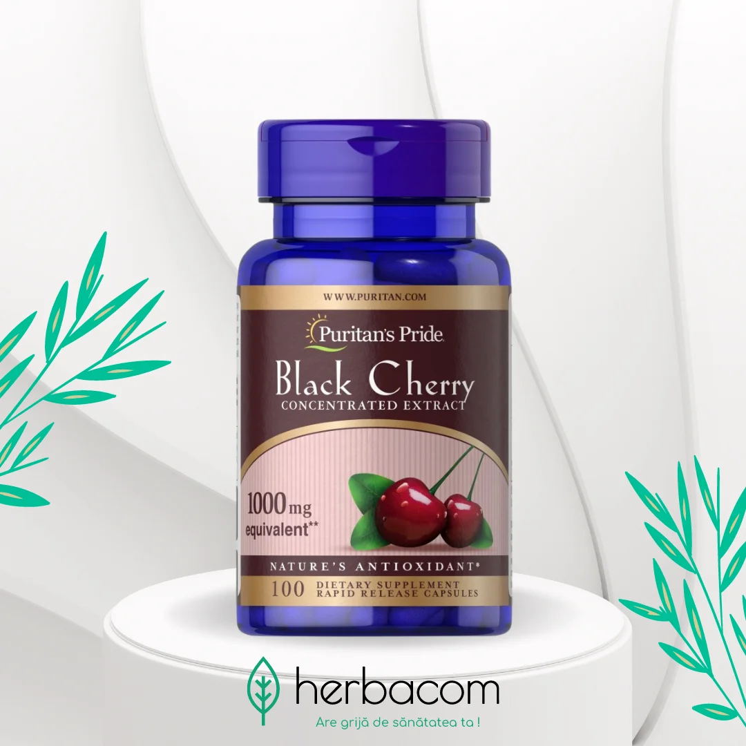 extract de cirese negre puritan's pride 1000 mg