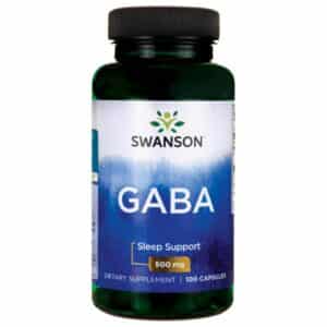 GABA (Acid Gamma-Aminobutiric), 500 mg, 100 capsule – Swanson