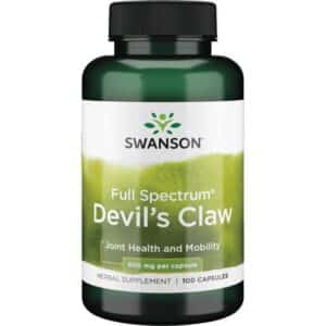 Gheara Diavolului (Devil’s Claw), 500 mg, 100 capsule, Swanson