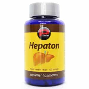Hepaton (Formula pentru ficat gras/steatoza hepatica/ficat marit), 100 tablete – Primo Nutrition
