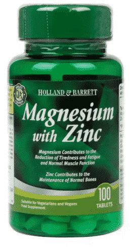 Magneziu cu Zinc, 100 tablete, Holland &...