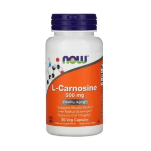 L-Carnozina, 500 mg, 50 capsule – Now Foods