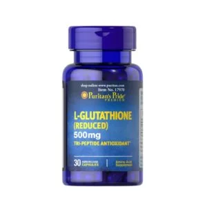 L-Glutation Redus, 500 mg, 30 capsule